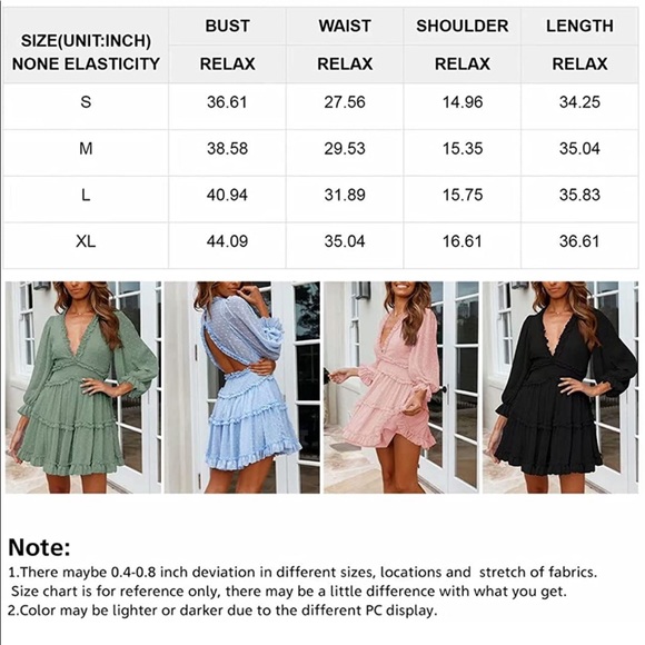 Mint Ruffle Mini Dress - Picture 3 of 7